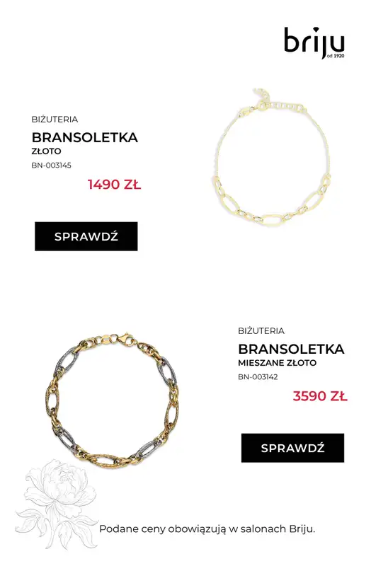 Briju - gazetka promocyjna Kolekcja Ślubna od wtorku 14.07 do niedzieli 02.08 - strona 9