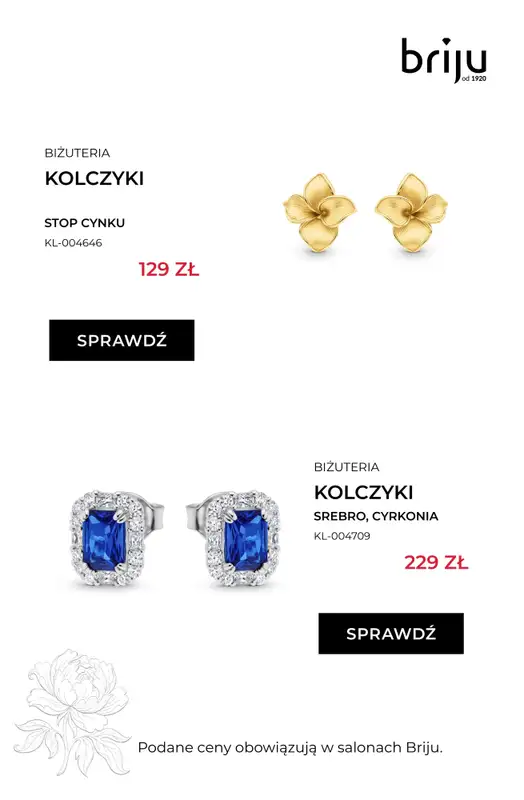 Briju - gazetka promocyjna Kolekcja Ślubna od wtorku 14.07 do niedzieli 02.08 - strona 22