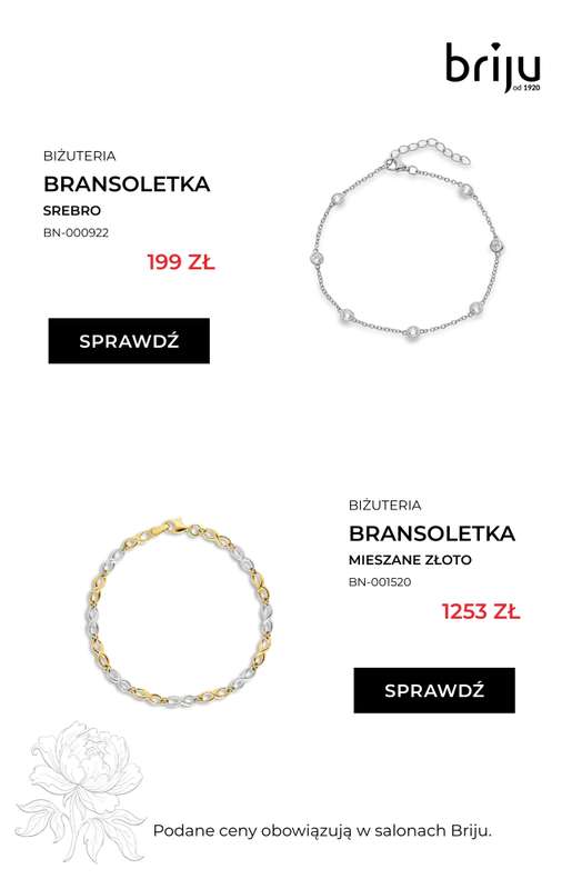 Briju - gazetka promocyjna Kolekcja Ślubna od wtorku 14.07 do niedzieli 02.08 - strona 6