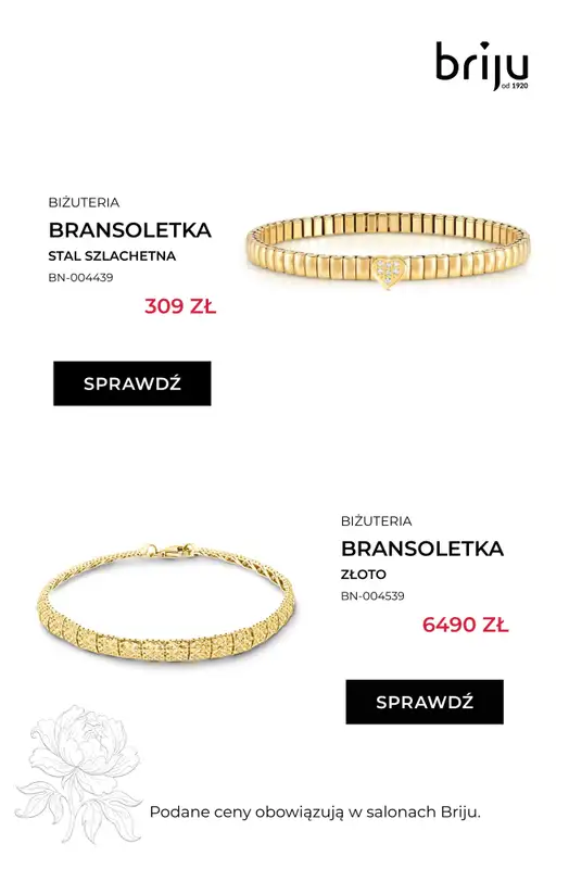 Briju - gazetka promocyjna Kolekcja Ślubna od wtorku 14.07 do niedzieli 02.08 - strona 12