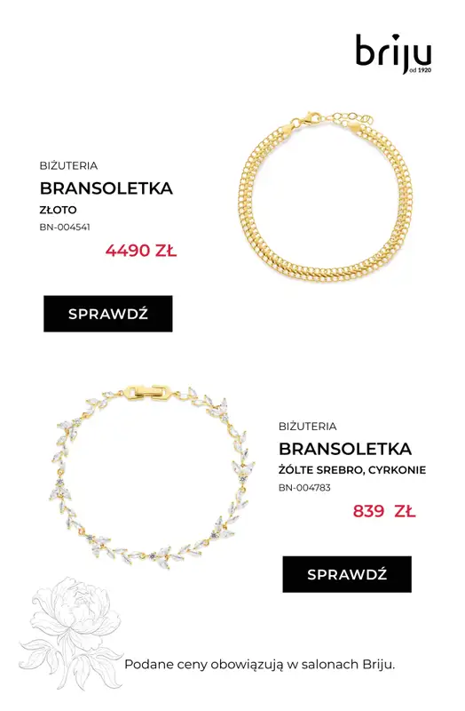 Briju - gazetka promocyjna Kolekcja Ślubna od wtorku 14.07 do niedzieli 02.08 - strona 13