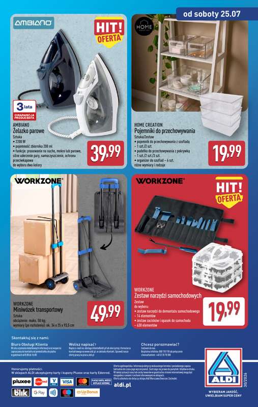 Aldi - gazetka promocyjna Aldi ma to coś! od środy 22.07 do soboty 25.07 - strona 16