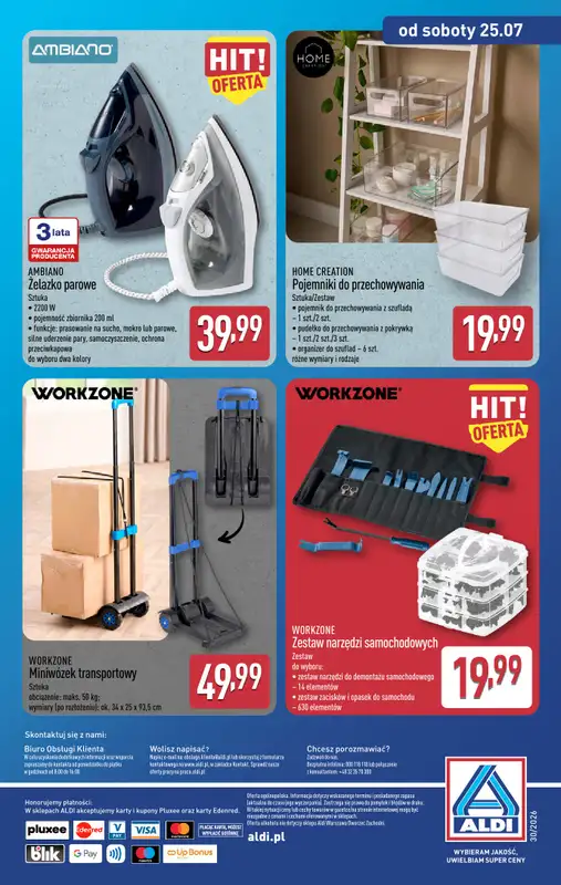 Aldi - gazetka promocyjna Aldi ma to coś! od środy 22.07 do soboty 25.07 - strona 16