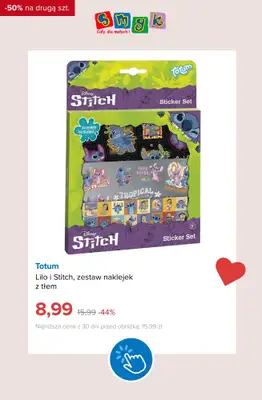 Smyk - gazetka promocyjna Artykuły szkolne: -50% na drugi tańszy produkt od poniedziałku 13.07 do środy 15.07 - strona 5
