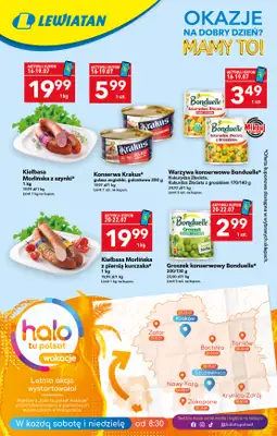 LEWIATAN - gazetka promocyjna Okazje na dobry dzień od czwartku 16.07 do środy 22.07