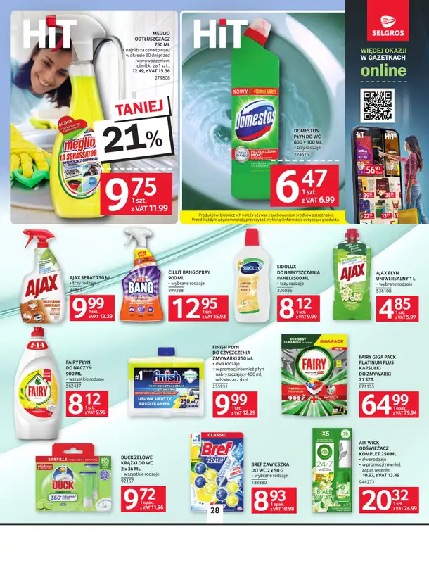 Selgros - gazetka promocyjna Oferta spożywcza od czwartku 16.07 do środy 29.07 - strona 28