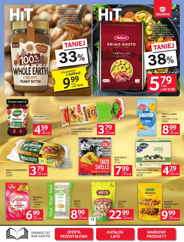 Selgros - gazetka promocyjna Oferta spożywcza od czwartku 16.07 do środy 29.07 - strona 13