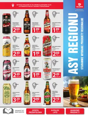 Selgros - gazetka promocyjna Oferta spożywcza od czwartku 16.07 do środy 29.07 - strona 23