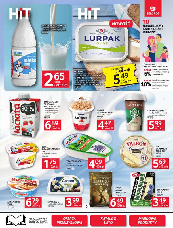 Selgros - gazetka promocyjna Oferta spożywcza od czwartku 16.07 do środy 29.07 - strona 9