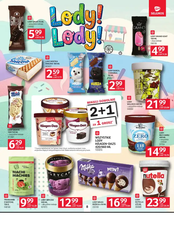 Selgros - gazetka promocyjna Oferta spożywcza od czwartku 16.07 do środy 29.07 - strona 8