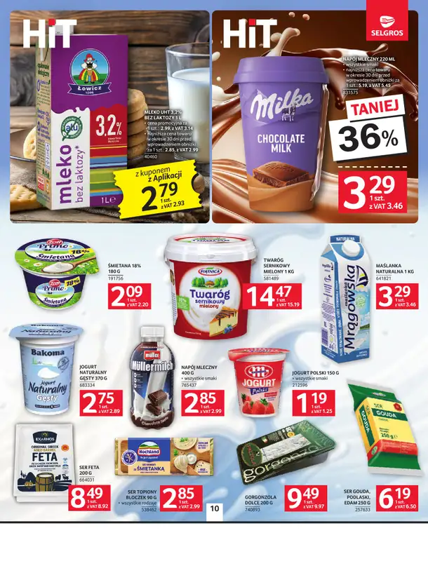 Selgros - gazetka promocyjna Oferta spożywcza od czwartku 16.07 do środy 29.07 - strona 10