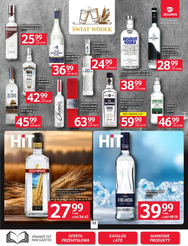 Selgros - gazetka promocyjna Oferta spożywcza od czwartku 16.07 do środy 29.07 - strona 25
