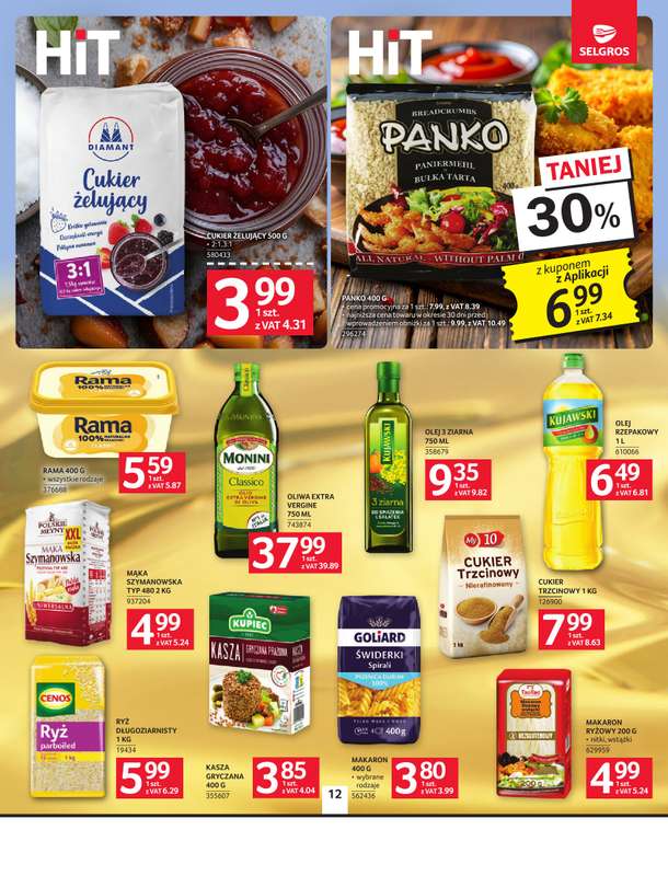 Selgros - gazetka promocyjna Oferta spożywcza od czwartku 16.07 do środy 29.07 - strona 12