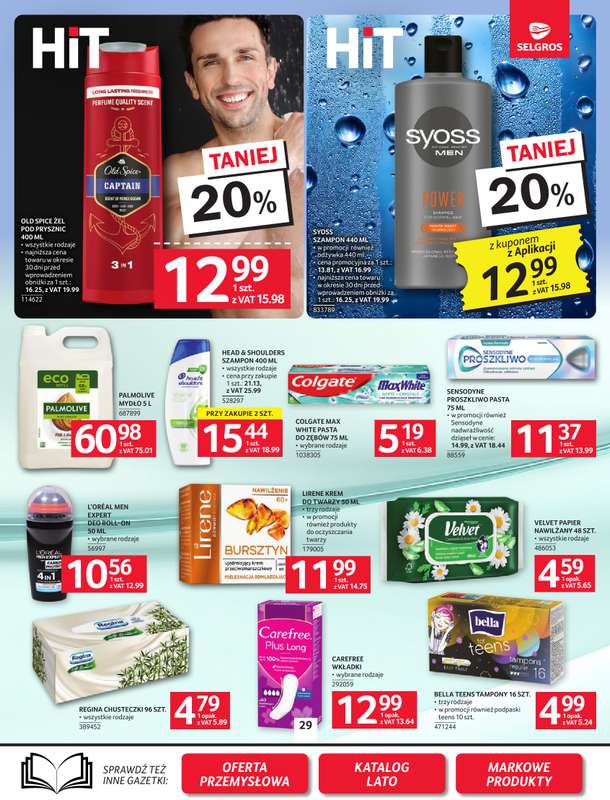 Selgros - gazetka promocyjna Oferta spożywcza od czwartku 16.07 do środy 29.07 - strona 29