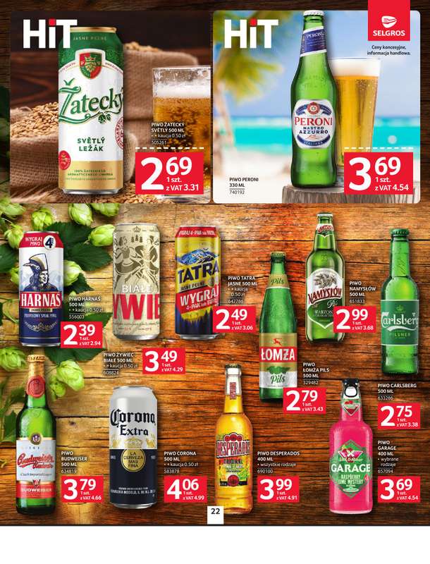 Selgros - gazetka promocyjna Oferta spożywcza od czwartku 16.07 do środy 29.07 - strona 22