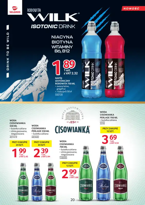 Selgros - gazetka promocyjna Katalog Markowe Produkty od czwartku 16.07 do środy 29.07 - strona 20