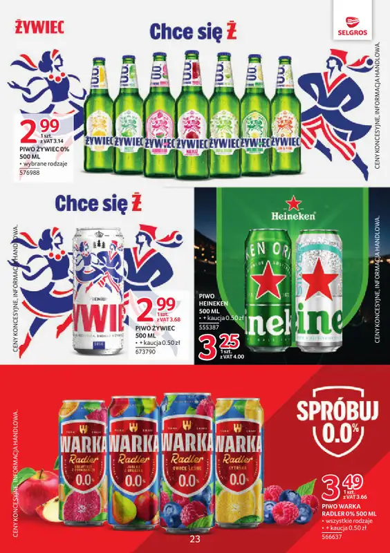Selgros - gazetka promocyjna Katalog Markowe Produkty od czwartku 16.07 do środy 29.07 - strona 23