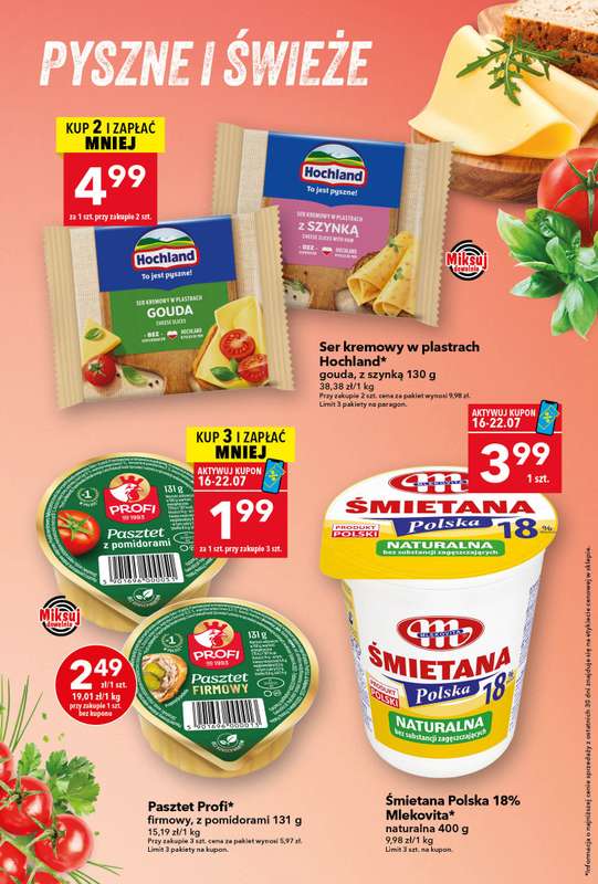 LEWIATAN - gazetka promocyjna Gazetka „MAMY TO w Lewiatanie” od czwartku 16.07 do środy 22.07 - strona 2