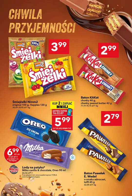 LEWIATAN - gazetka promocyjna Gazetka „MAMY TO w Lewiatanie” od czwartku 16.07 do środy 22.07 - strona 4