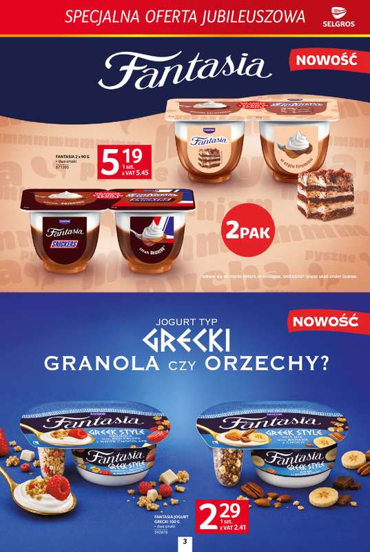 Selgros - gazetka promocyjna Specjalna oferta jubileuszowa od czwartku 16.07 do środy 29.07 - strona 3