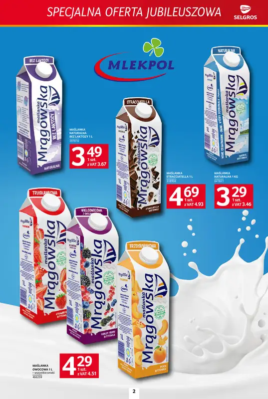 Selgros - gazetka promocyjna Specjalna oferta jubileuszowa od czwartku 16.07 do środy 29.07 - strona 2