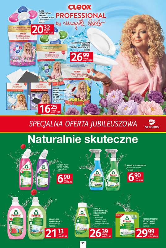 Selgros - gazetka promocyjna Specjalna oferta jubileuszowa od czwartku 16.07 do środy 29.07 - strona 11