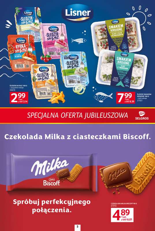 Selgros - gazetka promocyjna Specjalna oferta jubileuszowa od czwartku 16.07 do środy 29.07 - strona 5