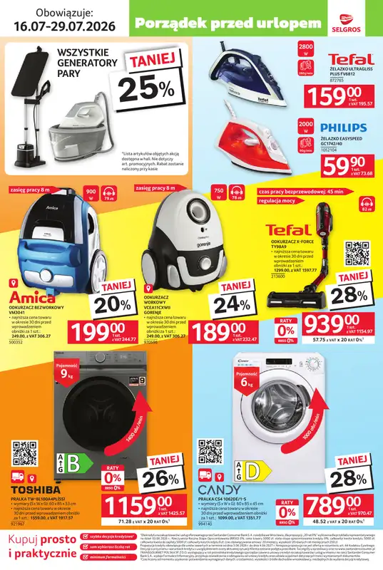 Selgros - gazetka promocyjna Katalog Lato na całego od czwartku 16.07 do środy 29.07 - strona 11