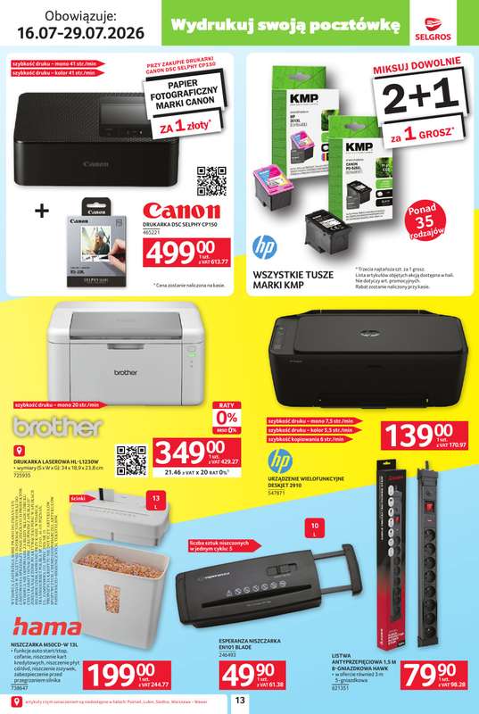 Selgros - gazetka promocyjna Katalog Lato na całego od czwartku 16.07 do środy 29.07 - strona 13