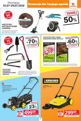 Selgros - gazetka promocyjna Katalog Lato na całego od czwartku 16.07 do środy 29.07 - strona 7