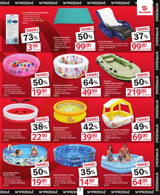 Selgros - gazetka promocyjna Katalog Totalna Wyprzedaż od czwartku 16.07 do środy 29.07 - strona 5