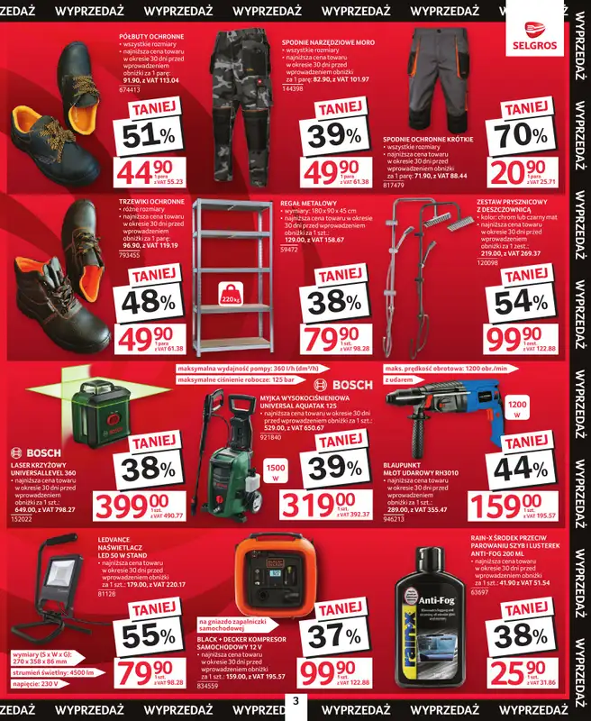 Selgros - gazetka promocyjna Katalog Totalna Wyprzedaż od czwartku 16.07 do środy 29.07 - strona 3