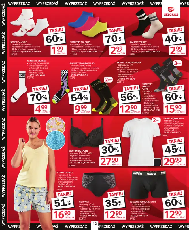 Selgros - gazetka promocyjna Katalog Totalna Wyprzedaż od czwartku 16.07 do środy 29.07 - strona 12