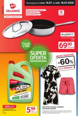 Selgros - gazetka promocyjna Oferta weekendowa od czwartku 16.07 do soboty 18.07