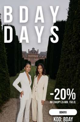 Renee - gazetka promocyjna -20% przy zakupach za min. 20% od poniedziałku 13.07 do środy 15.07