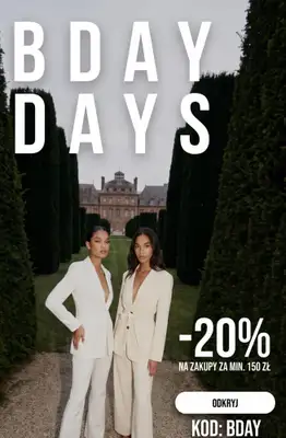 Renee - gazetka promocyjna -20% przy zakupach za min. 20% od poniedziałku 13.07 do środy 15.07