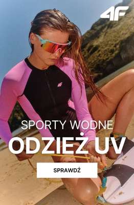 4F - gazetka promocyjna Sporty wodne - odzież UV od poniedziałku 13.07 