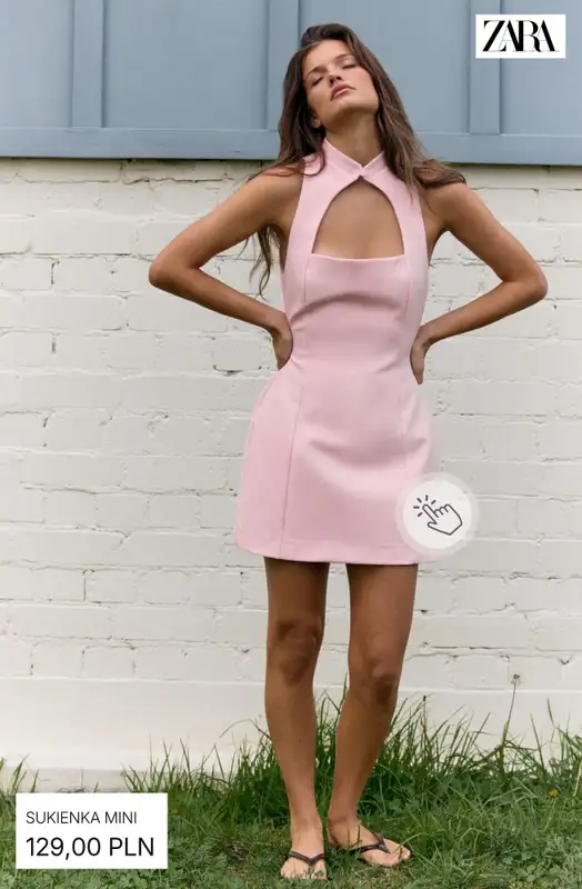 Zara - gazetka promocyjna Sukienki mini od poniedziałku 13.07  - strona 10