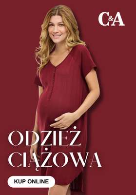 C&A - gazetka promocyjna Odzież ciążowa od poniedziałku 13.07 