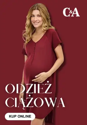 C&A - gazetka promocyjna Odzież ciążowa od poniedziałku 13.07 