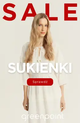 Greenpoint - gazetka promocyjna SALE: Sukienki od 39,99 zł od poniedziałku 13.07 