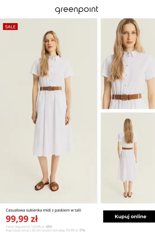 Greenpoint - gazetka promocyjna SALE: Sukienki od 39,99 zł od poniedziałku 13.07  - strona 5