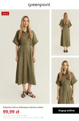 Greenpoint - gazetka promocyjna SALE: Sukienki od 39,99 zł od poniedziałku 13.07  - strona 3