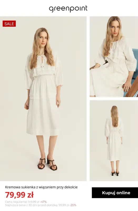 Greenpoint - gazetka promocyjna SALE: Sukienki od 39,99 zł od poniedziałku 13.07  - strona 7