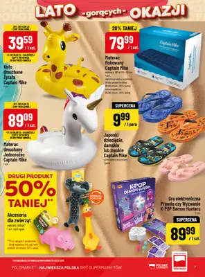 POLOmarket - gazetka promocyjna Katalog Lato od środy 15.07 do wtorku 21.07 - strona 7
