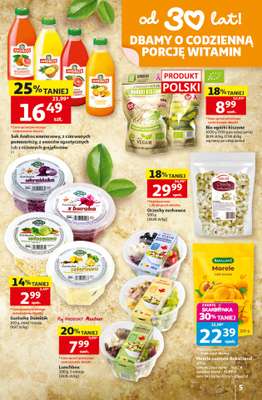 Auchan - gazetka promocyjna Gazetka 30 Lat Hipermarket Auchan od czwartku 16.07 do środy 22.07 - strona 5