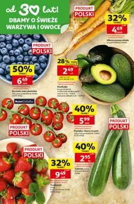 Auchan - gazetka promocyjna Gazetka 30 Lat Hipermarket Auchan od czwartku 16.07 do środy 22.07 - strona 4