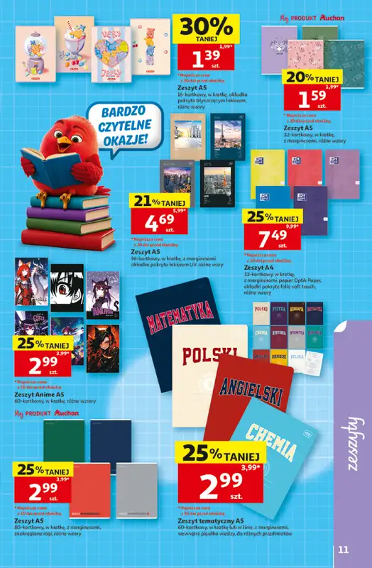Auchan - gazetka promocyjna Gazetka 30 Lat Hipermarket Auchan od czwartku 16.07 do środy 22.07 - strona 11