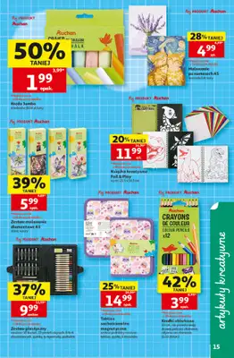 Auchan - gazetka promocyjna Gazetka 30 Lat Hipermarket Auchan od czwartku 16.07 do środy 22.07 - strona 15