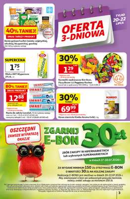 Auchan - gazetka promocyjna Gazetka 30 Lat Hipermarket Auchan od czwartku 16.07 do środy 22.07 - strona 3